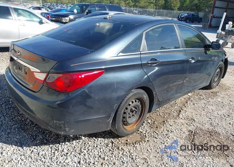 2012 Hyundai Sonata Gls из США, поврежденный, VIN 5NPEB4AC0CH414676